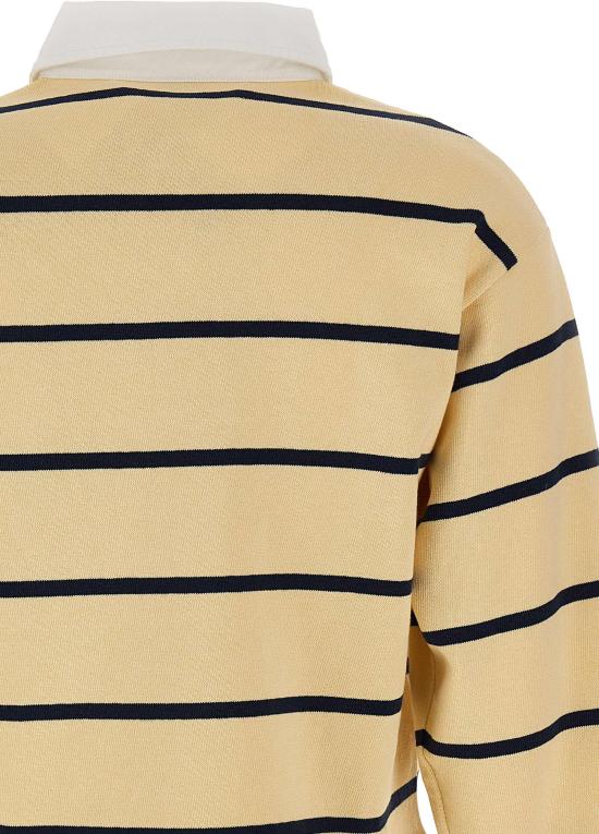 26SS 스포티앤리치 폴로 티셔츠 TO00876300YE22ALMOND YELLOW - SPORTY & RICH