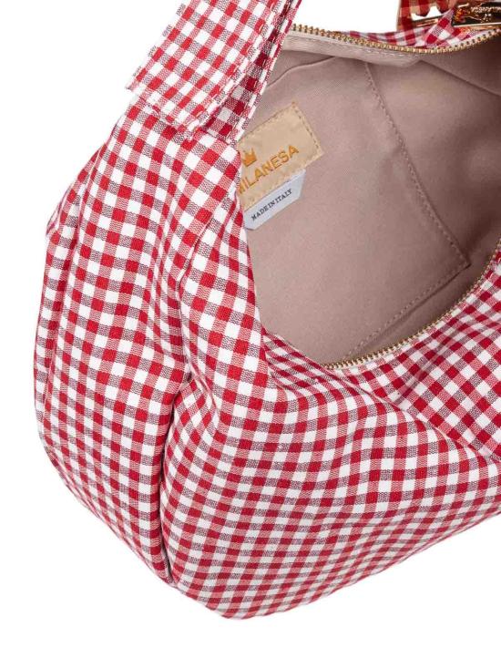26SS 라밀라네사 숄더백 SCIMQR Red - LA MILANESA