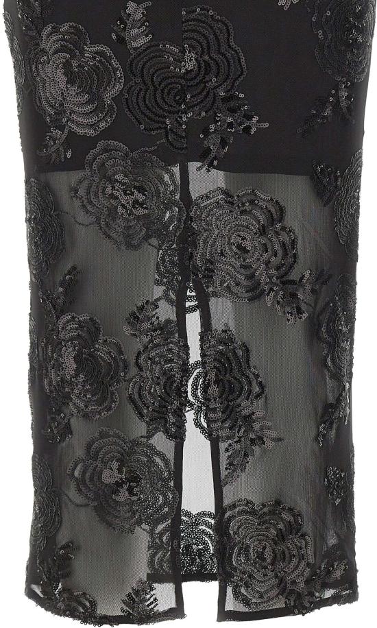 26SS 로테이트 롱 스커트 114924100 BLACK - ROTATE