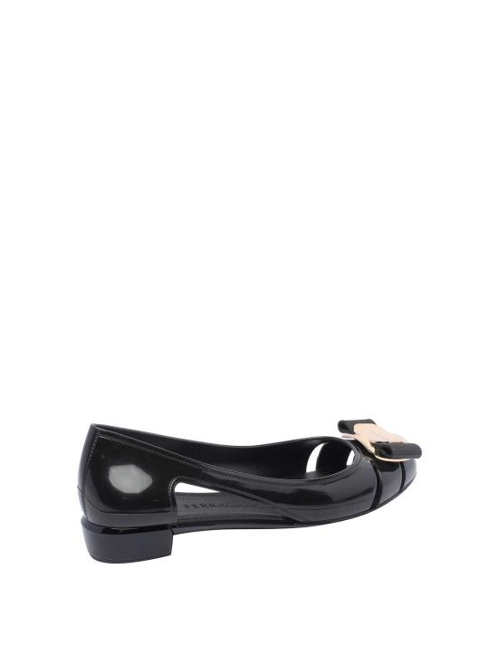 26SS 살바토레 페라가모 플랫 슈즈 78544101K557NERO Black - SALVATORE FERRAGAMO