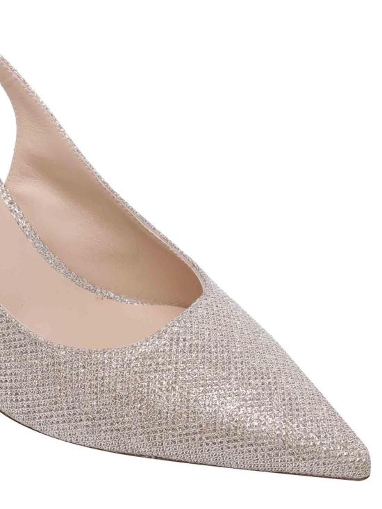 26SS 스튜어트 와이츠먼 힐/펌프스 SL038STAURTPOWERSLINGBACK75NENQ24 Silver - STUART WEITZMAN