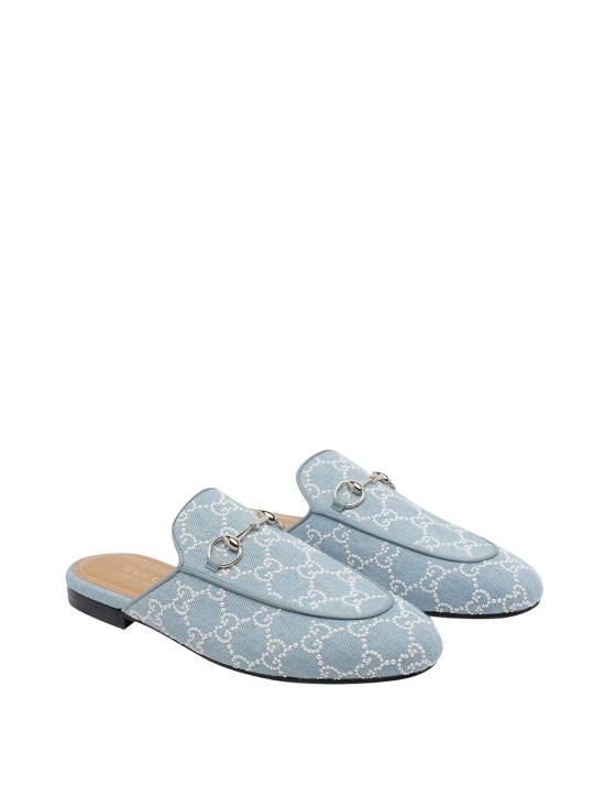 26SS 구찌 뮬/슬리퍼 861711FAFTM4963 Blue - GUCCI