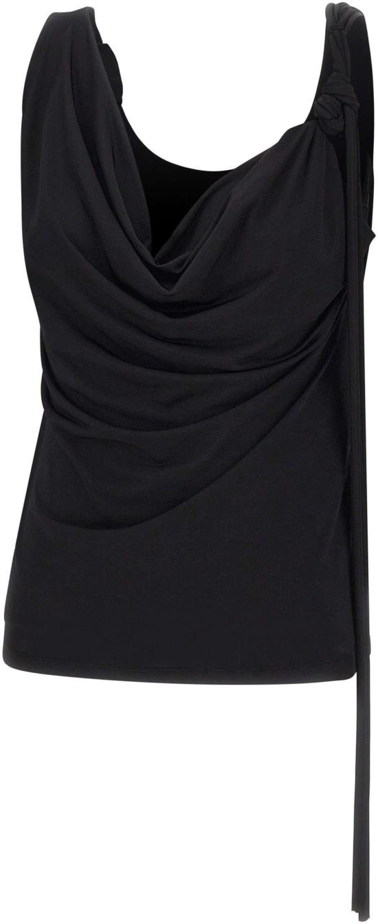 26SS 블루마린 민소매 티셔츠 2C455AN0990 BLACK