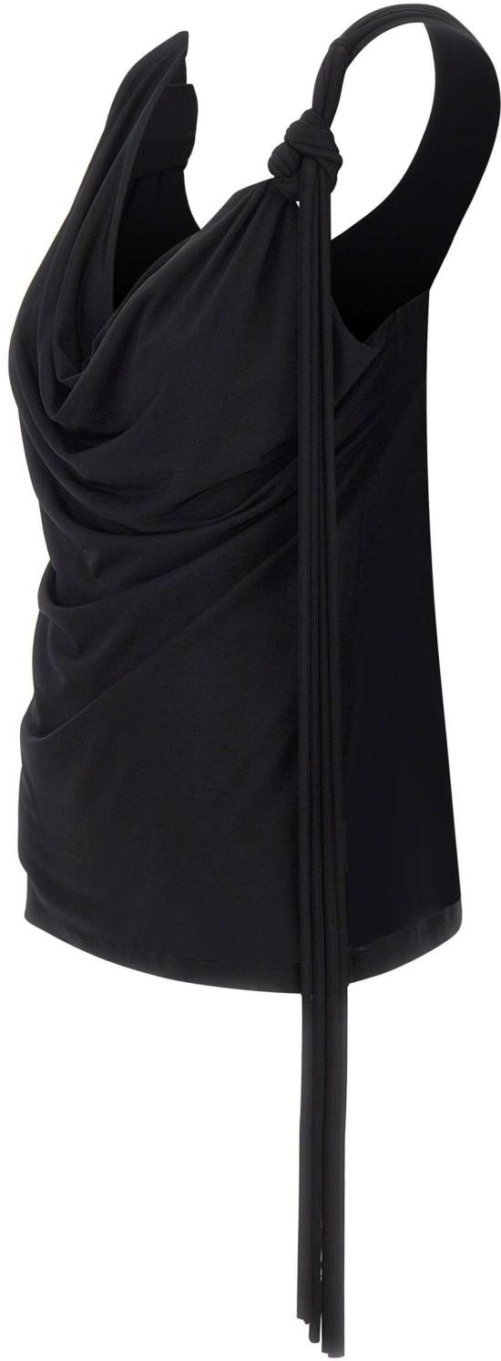 26SS 블루마린 민소매 티셔츠 2C455AN0990 BLACK - BLUMARINE