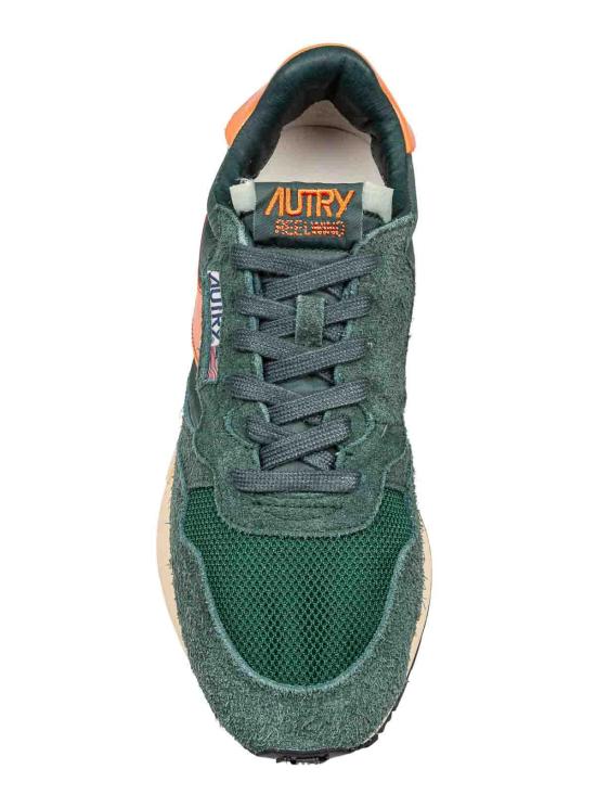 26SS 오트리 릴윈드 로우 나일론 스웨이드 스니커즈 WWLMUT45 Brown - AUTRY