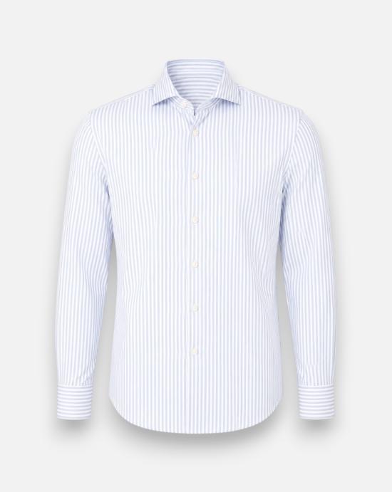 26SS 트라이아노 긴팔 셔츠 T16010 317 162 LIGHT BLUE STRIPED Light blue