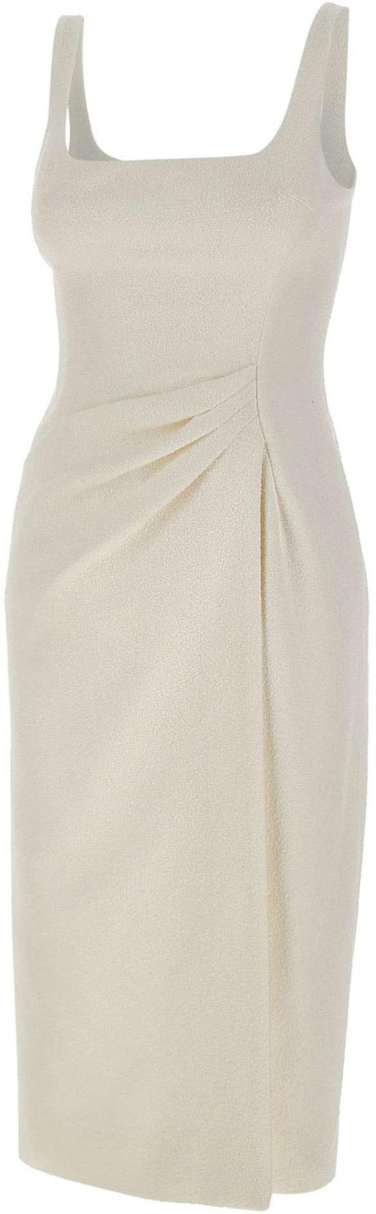 26SS 블루마린 미디 원피스 2A782AN0103 WHITE