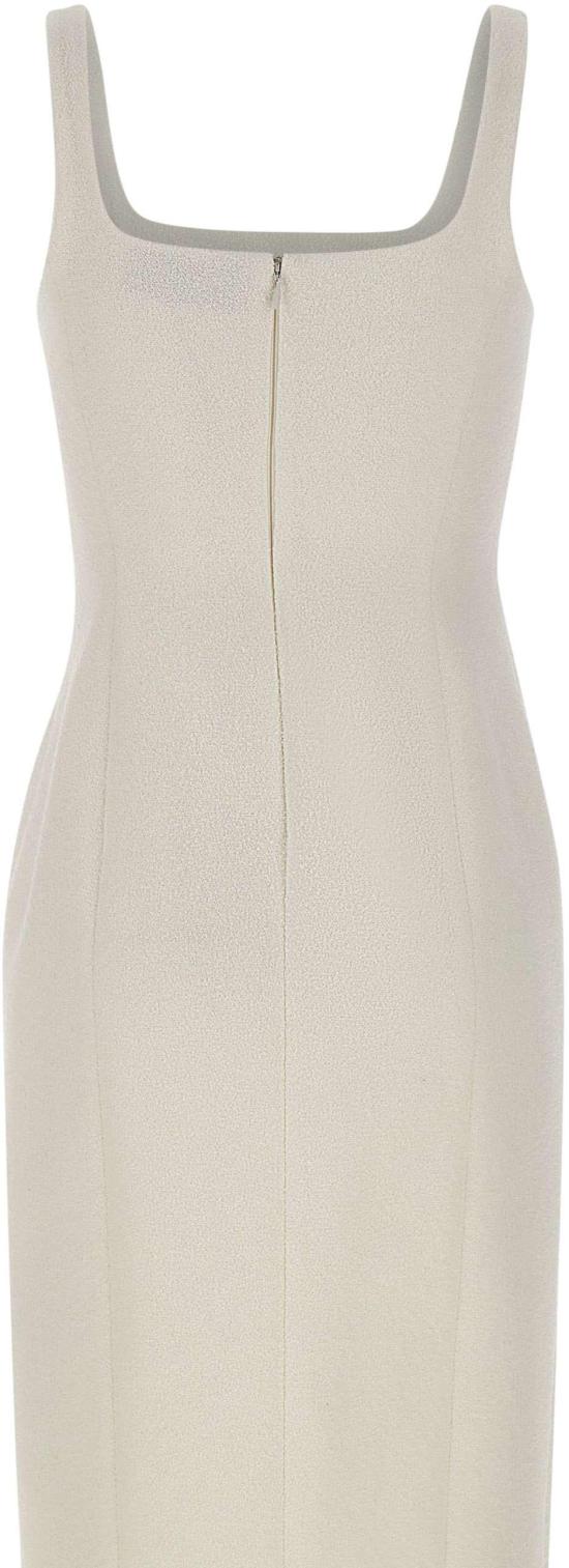 26SS 블루마린 미디 원피스 2A782AN0103 WHITE - BLUMARINE