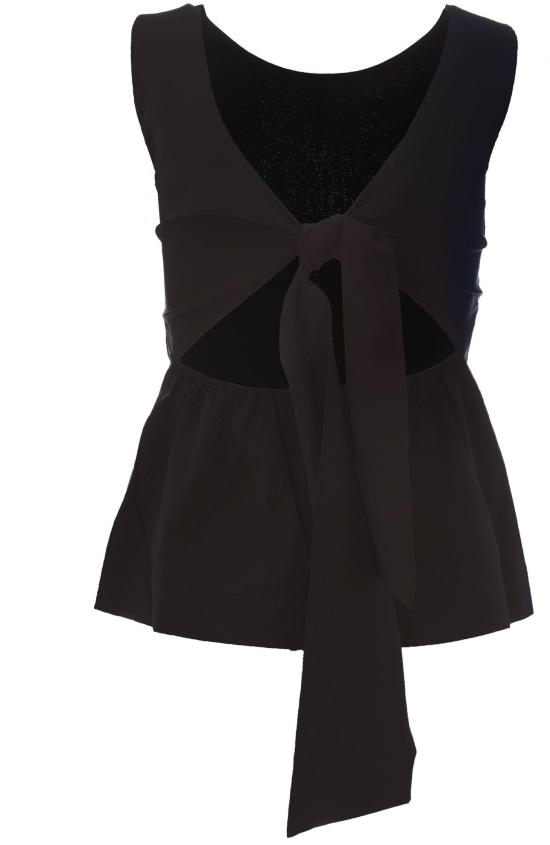 26SS 리우조 민소매 티셔츠 WA6468MS55N91109 BLACK - LIU JO