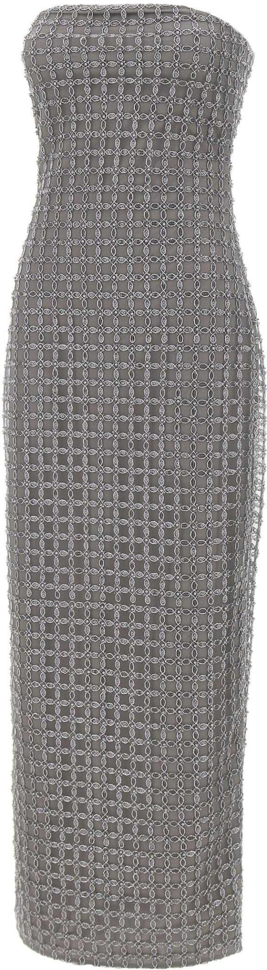 26SS 로테이트 롱 원피스 115049516 DONKERGREY