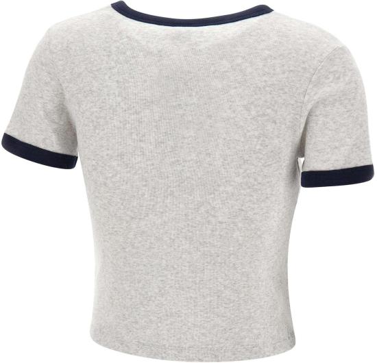 26SS 스포티앤리치 반팔 티셔츠 TO07376256GY18GRAY LICHTGREY - SPORTY & RICH