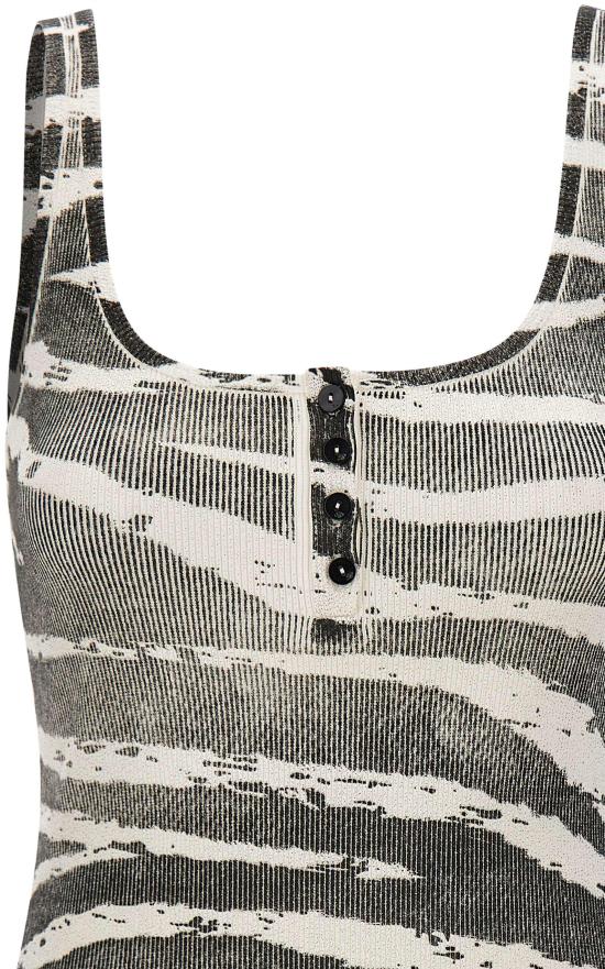 26SS 블루마린 민소매 티셔츠 2T123AM1039 BLACK - BLUMARINE