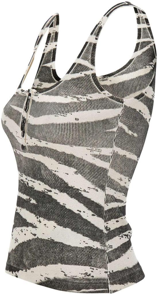 26SS 블루마린 민소매 티셔츠 2T123AM1039 BLACK - BLUMARINE