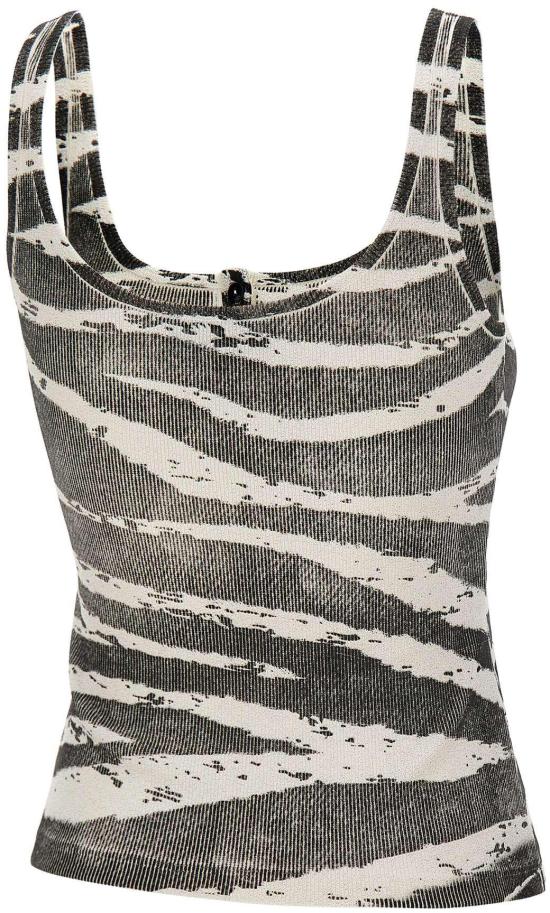 26SS 블루마린 민소매 티셔츠 2T123AM1039 BLACK - BLUMARINE