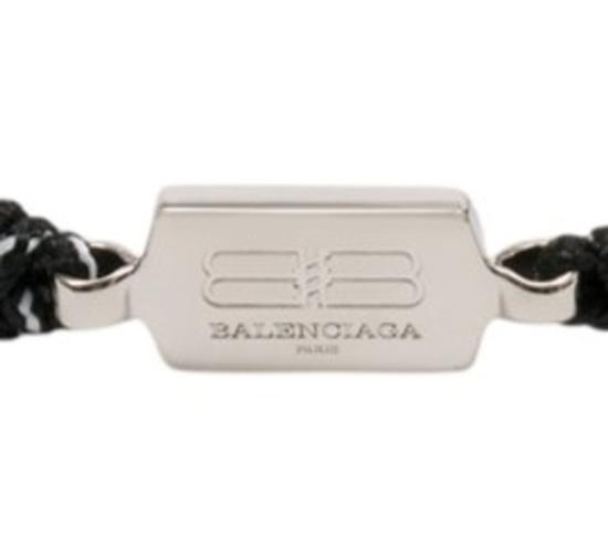 26FW 발렌시아가 팔찌 856392 TZ24S 1912 black - BALENCIAGA