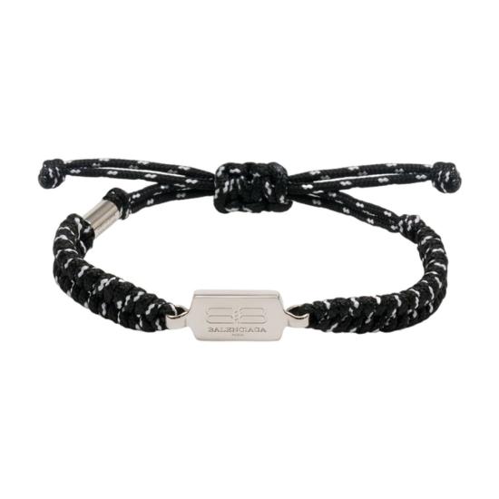 26FW 발렌시아가 팔찌 856392 TZ24S 1912 black