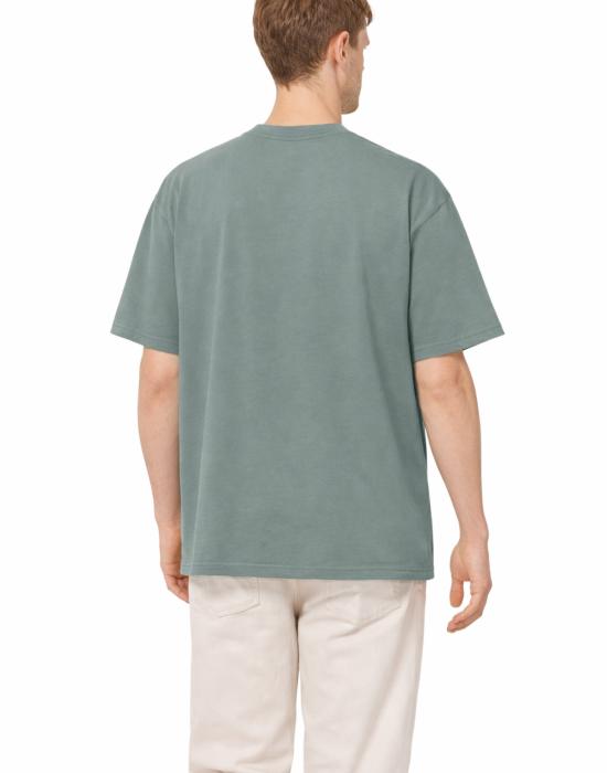 26SS 칼하트 WIP 숏슬리브 매디슨 티셔츠 I033000 3HLXX VELVET GREEN WHITE DOM - CARHARTT WIP