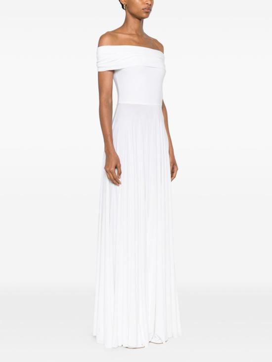 26SS 노마카말리 롱 원피스 KK1263PLT54944 WHITE White - NORMA KAMALI