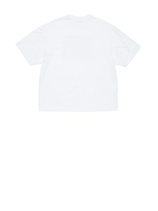 26SS 아크네 스튜디오 로고 티셔츠 CL0391 100 WHITE DOM - ACNE STUDIOS