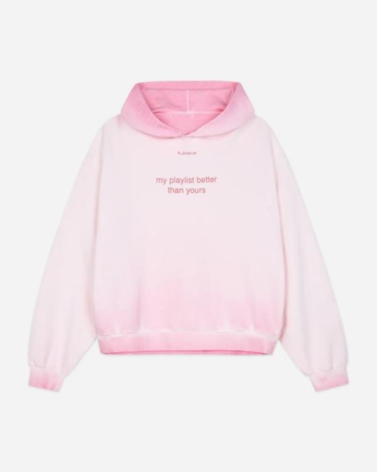 26SS 플라네르 후드 티셔츠 2000001805640 Pink - FLANEUR