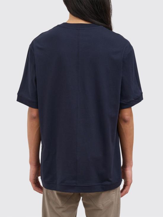 26SS 파올로페코라 반팔 티셔츠 F0114095 6685 Blue - PAOLO PECORA