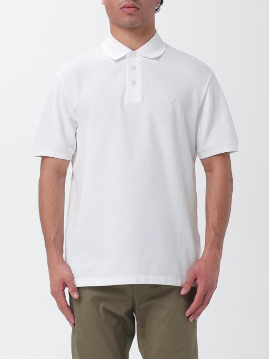 26SS 엠포리오 아르마니 폴로 티셔츠 EM005251AF10497 U0003 White