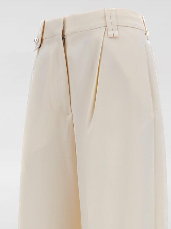 26SS 시몬로샤 팔라초 팬츠 4194CD0458 CREAM White - SIMONE ROCHA