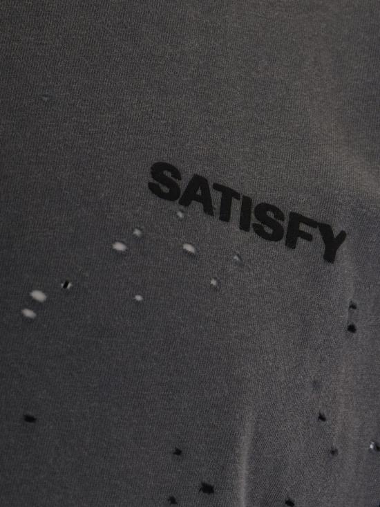 26SS 새티스파이 모스테크 머슬 티셔츠 11005 01A02 Grey - SATISFY