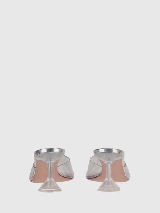 26SS 아미나 무아디 힐/펌프스 LUPITAGLASSSLIPPER70 PVCTRANSPARENT Grey - AMINA MUADDI