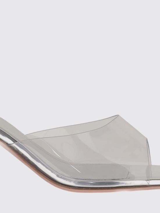 26SS 아미나 무아디 힐/펌프스 LUPITAGLASSSLIPPER70 PVCTRANSPARENT Grey - AMINA MUADDI