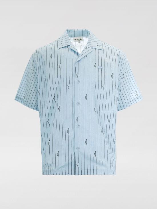 26SS 라코스테 반팔 셔츠 CH2343 4I3 Gnawed Blue - LACOSTE