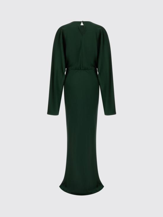 26SS 노마카말리 롱 원피스 ST4253SAR18869 DARK EMERALD Green - NORMA KAMALI