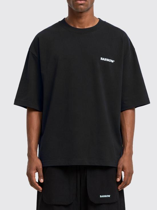 26SS 바로우 반팔 티셔츠 S6BWUATH010 110 Black