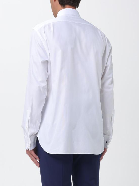 26SS 에르메네질도제냐 긴팔 셔츠 9RS4PA303901A3 100 White - ERMENEGILDO ZEGNA