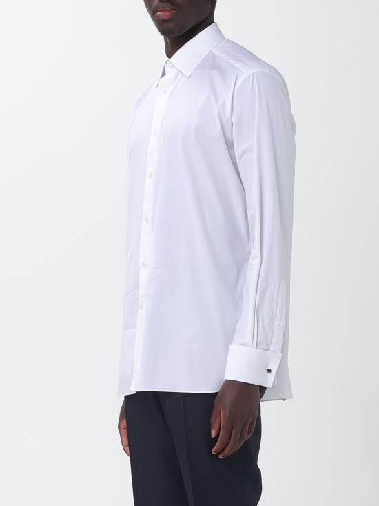 26SS 에르메네질도제냐 긴팔 셔츠 9RS4PA304100A3 100 White - ERMENEGILDO ZEGNA