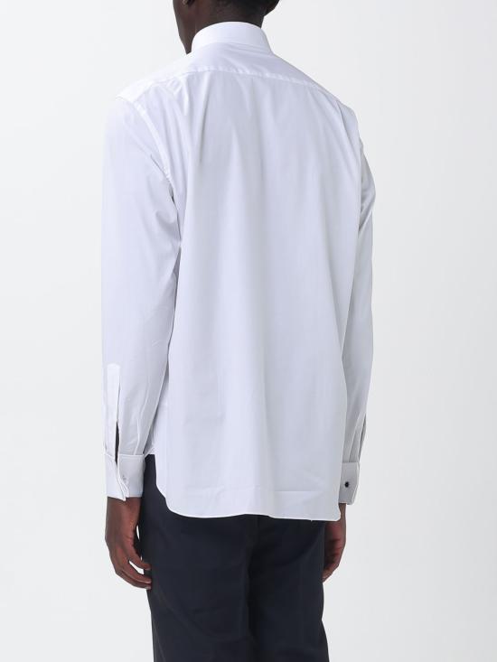 26SS 에르메네질도제냐 긴팔 셔츠 9RS4PA304100A3 100 White - ERMENEGILDO ZEGNA