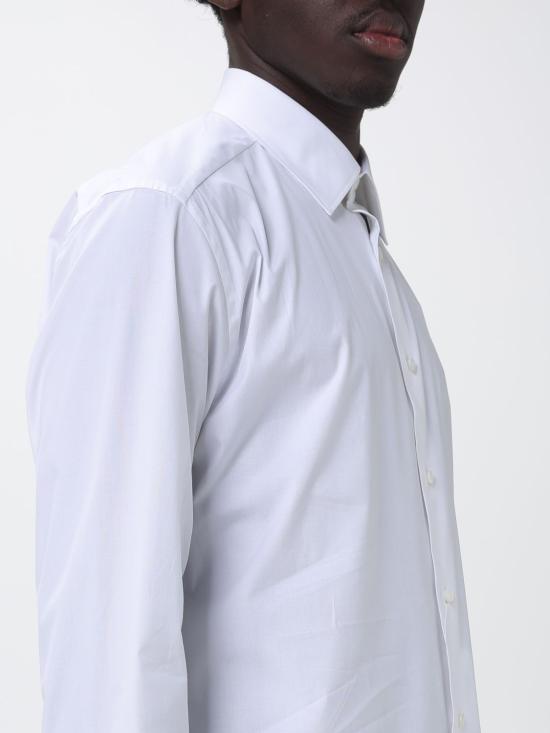 26SS 에르메네질도제냐 긴팔 셔츠 9RS4PA304100A3 100 White - ERMENEGILDO ZEGNA