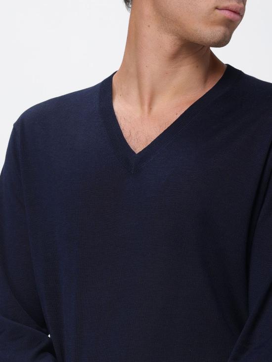 26SS 발렌타인 스웨터 B2P00116S05 13777 Navy - BALLANTYNE