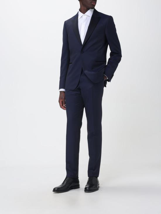 26SS 에르메네질도제냐 수트 세트 282KGQ317700A3 8 Navy - ERMENEGILDO ZEGNA