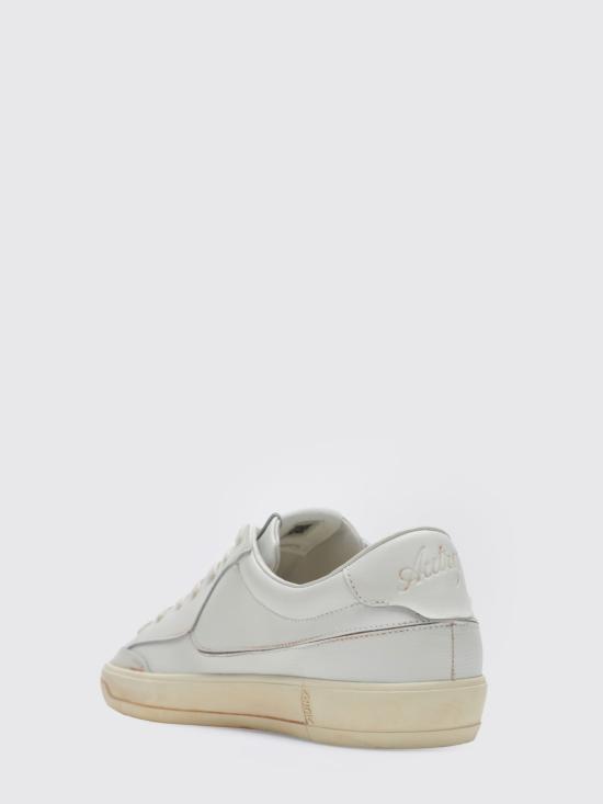 26SS 오트리 WINDSCAPE 로우 스니커즈 슈퍼 빈티지 가죽 SVLMPJ02 White - AUTRY