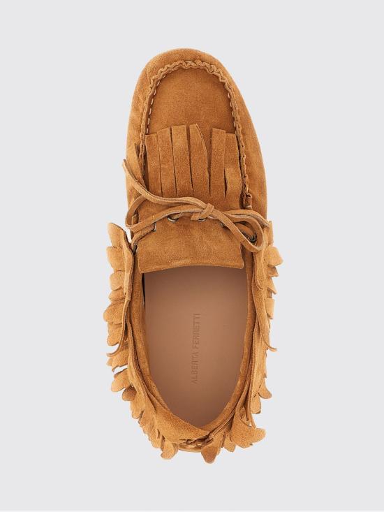 26SS 알베르타 페레티 로퍼 60058001 0087 Brown - ALBERTA FERRETTI