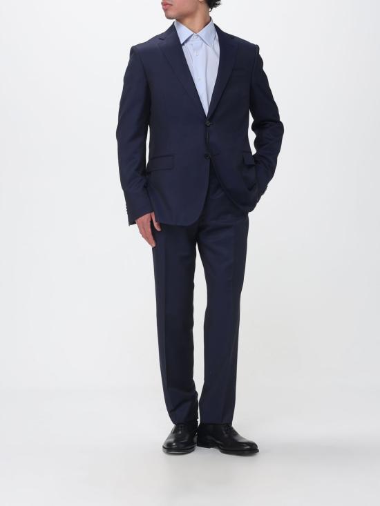 26SS 에르메네질도제냐 수트 세트 28QCGN317700A3 7 Navy - ERMENEGILDO ZEGNA