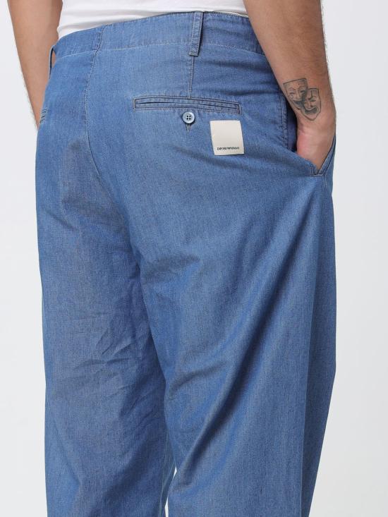 26SS 엠포리오 아르마니 스트레이트 팬츠 EM001895AF21623 MB003 Stone Washed - EMPORIO ARMANI