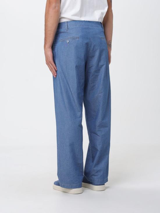 26SS 엠포리오 아르마니 스트레이트 팬츠 EM001895AF21623 MB003 Stone Washed - EMPORIO ARMANI