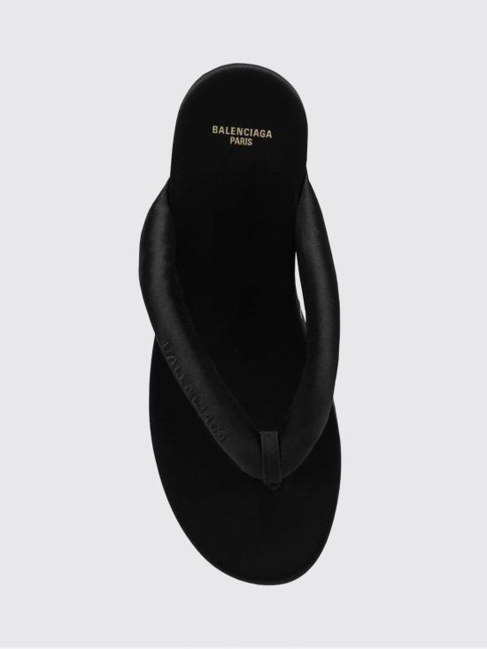 26SS 발렌시아가 가에타 통 슬라이드 869909W0WM0 1000 Black - BALENCIAGA