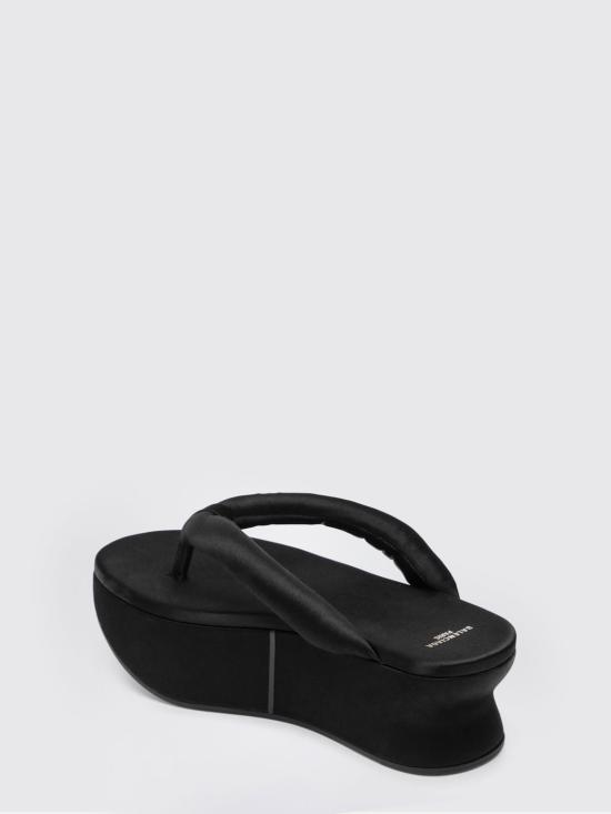 26SS 발렌시아가 가에타 통 슬라이드 869909W0WM0 1000 Black - BALENCIAGA
