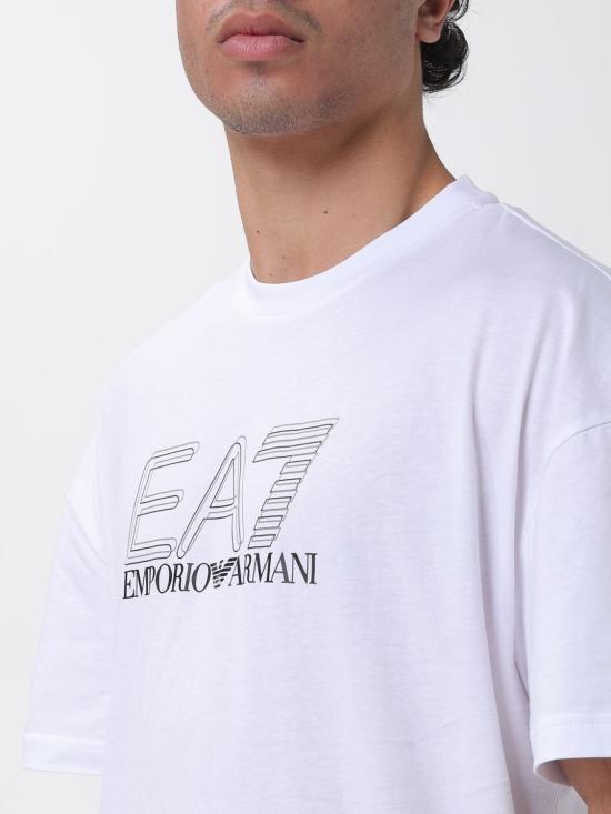 26SS 엠포리오 아르마니 반팔 티셔츠 7M001309AF10375 U0002 White - EMPORIO ARMANI