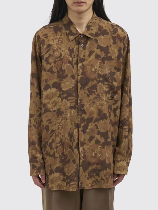 26SS 마리아노 긴팔 셔츠 MGSS26SR01290 6075 Brown