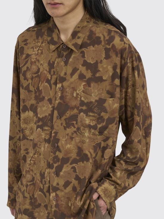 26SS 마리아노 긴팔 셔츠 MGSS26SR01290 6075 Brown - MAGLIANO