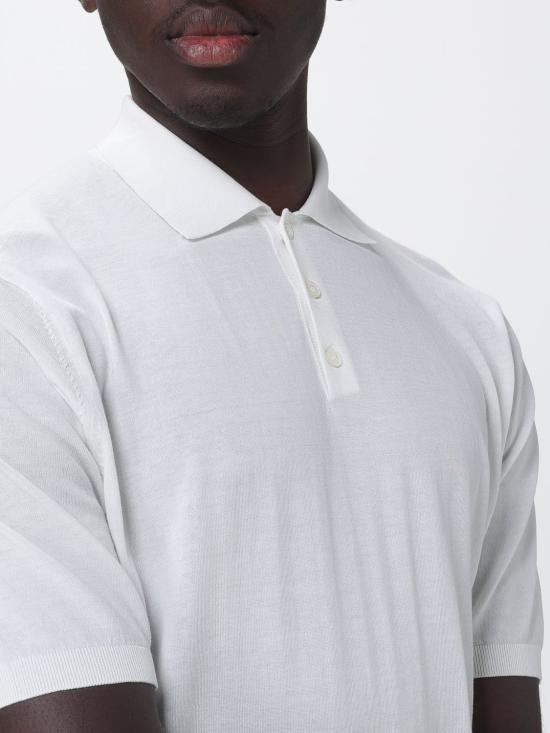 26SS 발렌타인 폴로 티셔츠 B2W00018C23 10144 White - BALLANTYNE
